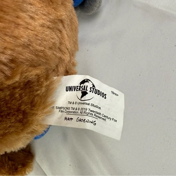 The Simpsons Mr Teeny Chimp/Monkey Plush 12" Universal Studios Stuffed Animal - Picture 6 of 10